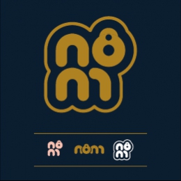 N O M logo